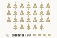 Christmas Gift tags svg can be available in SVG, PNG, DXF, EPS formats. Christmas Alphabet  svg are perfect finishing touch to your festive gift wrapping