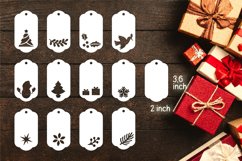 Christmas Gift Tags svg | Labels SVG | Paper Cut Files | Papercut | Laser cut | Christmas ideas for Cricut, Silhouette