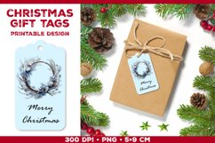 Beautiful gift tags for a festive and warm touch Product Image 1
