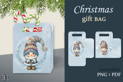 Christmas gift bag. Christmas gnomes Product Image 1