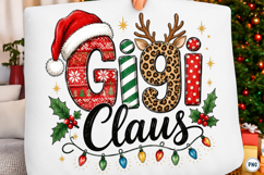 Christmas Gigi Claus Png Product Image 1