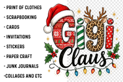 Christmas Gigi Claus Png Product Image 3