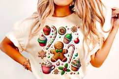 Christmas PNG, Gingerbread PNG, Merry Christmas PNG, Xmas Product Image 2