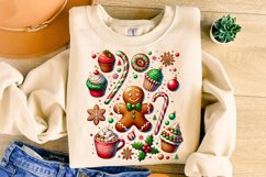 Christmas PNG, Gingerbread PNG, Merry Christmas PNG, Xmas Product Image 3