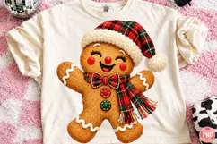 Christmas Gingerbread Cookie PNG Product Image 1