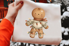 Christmas Gingerbread Man Clipart Product Image 2