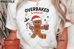 Christmas Gingerbread Man Overbaked Png Product Image 2