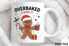 Christmas Gingerbread Man Overbaked Png Product Image 4
