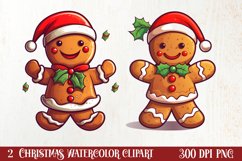 Christmas Gingerbread Man Sublimation, Christmas Clipart Product Image 1