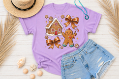 Christmas Gingerbread Man Sublimation PNG Product Image 3