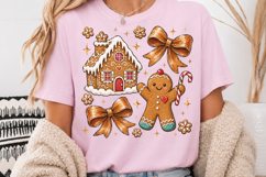Christmas Gingerbread Man Sublimation PNG Product Image 4