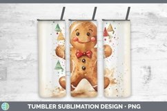 GorgeousWatercolor Christmas Tumbler design.