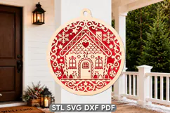 Christmas Gingerbread Ornament Product Image 1