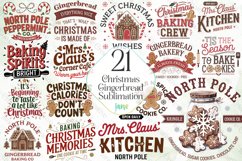 Christmas Gingerbread Sublimation Bundle Product Image 1