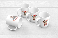 Teacher Christmas Giraffes Clipart |10 Funny Holiday PNGs Product Image 2