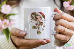 Christmas Girl Clipart Product Image 4