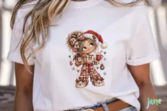 Christmas Girl Clipart Product Image 5
