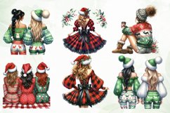 Christmas Girl Sublimation Clipart Product Image 3