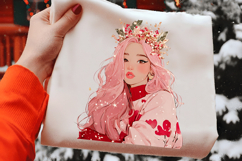Christmas Girls Clipart Sublimation Product Image 2