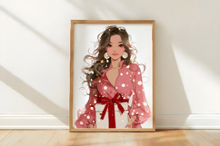 Christmas Girls Clipart Sublimation Product Image 3