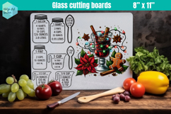 Christmas Glass Cutting Boards Kitchen Product Image 1