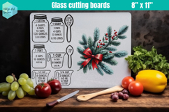 Christmas Glass Cutting Boards Kitchen Product Image 1