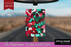 Glitter Christmas Air Freshener PNG - Faux Seqiun PNG Product Image 1