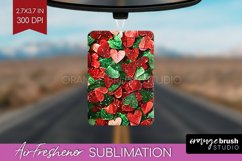 Glitter Christmas Air Freshener PNG - Faux Seqiun PNG Product Image 1