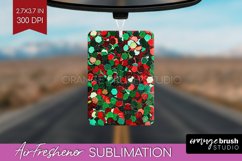 Glitter Christmas Air Freshener PNG - Faux Seqiun PNG Product Image 1