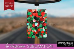 Glitter Christmas Air Freshener PNG - Faux Seqiun PNG Product Image 1