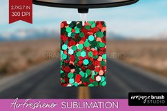 Glitter Christmas Air Freshener PNG - Faux Seqiun PNG Product Image 1