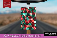 Glitter Christmas Air Freshener PNG - Faux Seqiun PNG Product Image 1