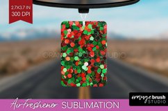Glitter Christmas Air Freshener PNG - Faux Seqiun PNG Product Image 1