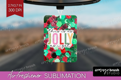 Funny Christmas Quote Air Freshener PNG - Xmas Glitter PNG Product Image 1