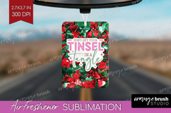 Funny Christmas Quote Air Freshener PNG - Xmas Glitter PNG Product Image 1