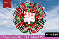 Funny Christmas Quote Wind Spinner Sublimation PNG - Xmas Product Image 1