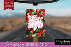 Funny Christmas Quote Air Freshener PNG - Xmas Glitter PNG Product Image 1