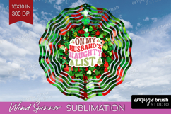 Funny Christmas Quote Wind Spinner Sublimation PNG - Xmas Product Image 1