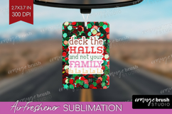 Funny Christmas Quote Air Freshener PNG - Xmas Glitter PNG Product Image 1