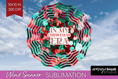 Funny Christmas Quote Wind Spinner Sublimation PNG - Xmas Product Image 1