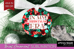 Funny Christmas Quote Ornament PNG - Xmas Glitter PNG Product Image 1