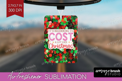 Funny Christmas Quote Air Freshener PNG - Xmas Glitter PNG Product Image 1