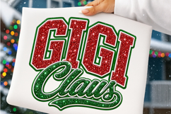 Glitter Christmas PNG Sublimation, Merry Christmas Png Product Image 2