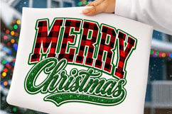 Glitter Christmas PNG Sublimation, Merry Christmas Png Product Image 6