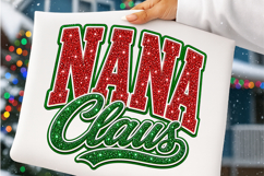 Glitter Christmas PNG Sublimation, Merry Christmas Png Product Image 7