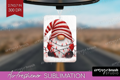 Christmas Gnome Air Freshener PNG - Cute Gnome PNG Product Image 1