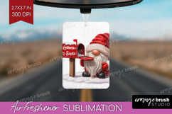 Christmas Gnome Air Freshener PNG - Cute Gnome PNG Product Image 1