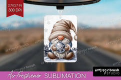 Christmas Gnome Air Freshener PNG - Cute Gnome PNG Product Image 1