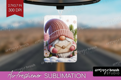 Christmas Gnome Air Freshener PNG - Cute Gnome PNG Product Image 1