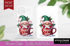 Christmas Gnome Phone Case PNG - Cute Gnome Case PNG Product Image 1